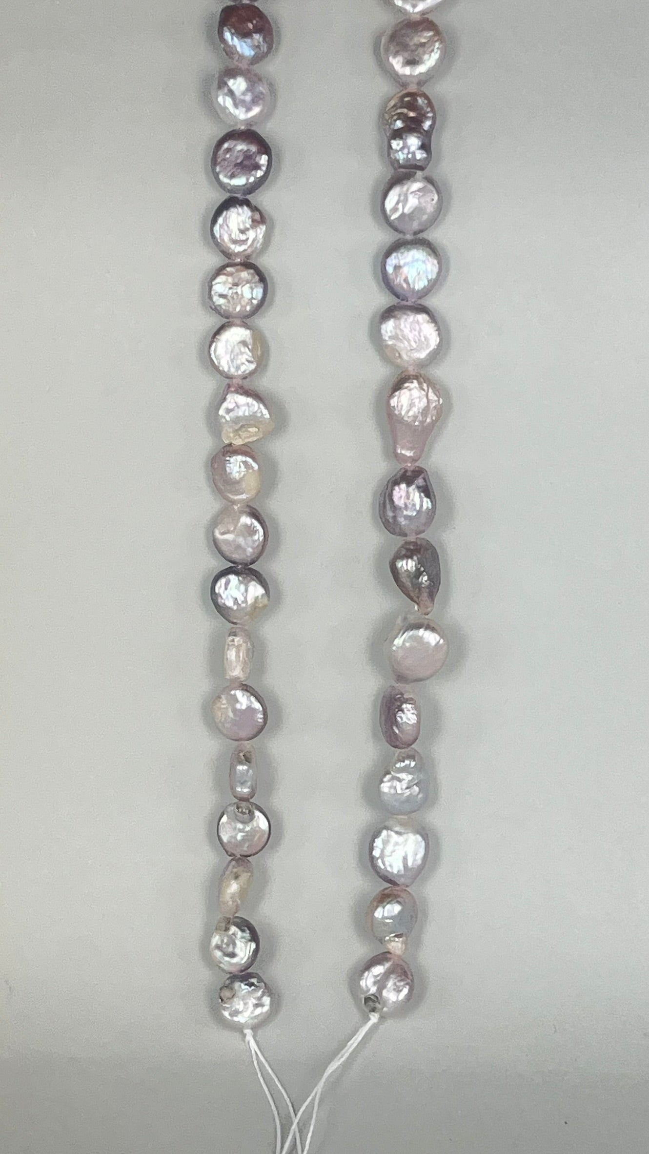 Freshwater Pearls Flat Coin 10mm Semi-Baroque